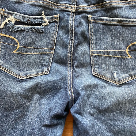 AMERICAN EAGLE hi-rise jegging size 8 long (4) - Picture 6 of 14